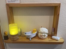 トータルリラクセーション 一心/施術ルームの癒しアイテム