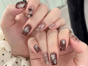 ミンミン(Min min)の写真/【初回オフ無料☆】ネイルが初めての方も大歓迎♪お手頃価格で指先を美しく彩ります♪