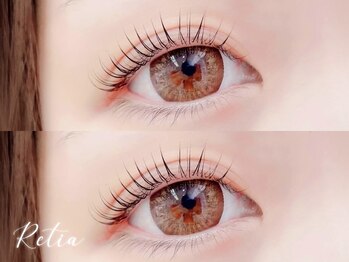 レティア 西宮北口店(Retia)/韓国風束感まつげパーマ
