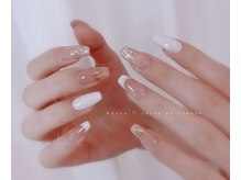 スノウ 高田馬場(snow)/自爪8本持ち込みデザイン