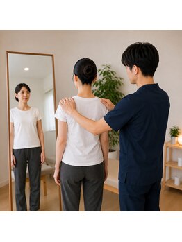 ファインベース(FINE base)の写真/仕事や出産、家事・育児など様々な原因での身体の歪みを土台から整える◎骨格・骨盤矯正専門サロンです♪