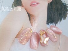 アグニークリッシェ(Agunik Riche)/【蝶々ネイル】