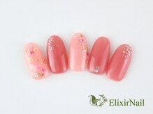 エリクサーネイル 五反田(Elixir Nail)/定額a シンプル/クーポン使用