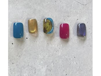 ネイルズシャトン/カラフル◆ニュアンス系