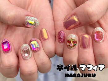 ネイルマフィア 原宿(NAIL MAFIA)/キラキラ/ワンホン/韓国
