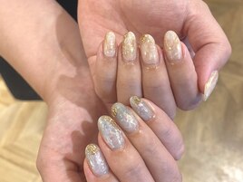 うるうるニュアンスネイル