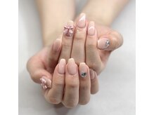 フェイン 心斎橋店(fein.)/シンプルリボンネイル