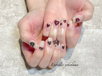 アンベリール 横浜店(Embellir)/35.ハートネイル