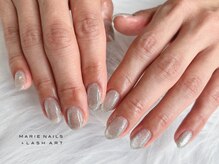 マリー ネイルズアンドラッシュアート モザイクモール港北店(MARIE NAILS & LASH ART)/フラッシュマグ¥7,700 &nbsp;0416a