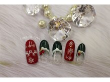 ビューティーアンドライフ オリビア(Beauty&Life Olivia)/冬　クリスマスネイル