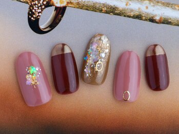 ソウ 難波店 nail salon Sou/ホロキラキラnail