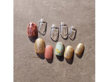 シルニー リム(Silny rim)/アシンメトリーSET　￥7100～