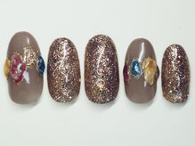 アンドシュシュネイル(&CHOU CHOU nail)/定額￥７９８０