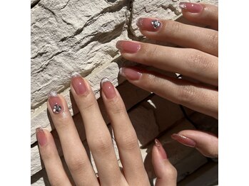 ココロネイル 半田山店(Cocolo nail)/マグネットフレンチ