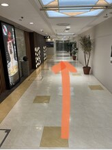 シェルクルール/日比谷線からの行き方5