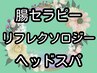 新登場！【腸セラピー20分】+リフレク40分+ヘッドスパ30分 ¥11900 ⇒ ¥11000