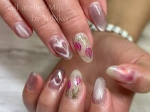 ネイル アトリエ ミジュ(nail atelier MijU)/チューリップネイル