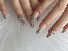 ラメグラデーション