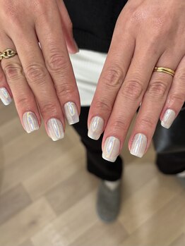 ネイルスタンド ツキイチ(NAIL STAND)/ミラーネイル