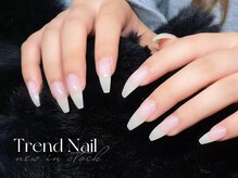 トレンドネイルスタジオ(Trend Nail Studio)/ワンカラーの長さだし