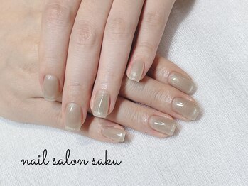 サク(saku)/マグネットワンカラー/ゴールド