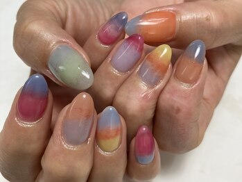 【FREE120】カラフルボーダー