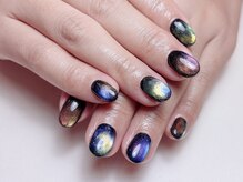 寺子屋ビューティーズ(寺子屋Beauty's)/キラキラな宇宙ネイル☆