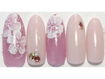 ヘアーアンドネイル ルシア(Hair&Nail Lucia)/春のお花ネイル! 担当黒田