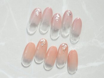 アバネイル 藤が丘(AVA NAIL)/【綺麗目先端シェルネイル】