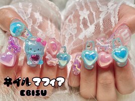 ゆめかわギャルネイル