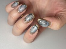 ジュイール ネイル 千葉店(Jouir nail)/天然石のような囲みニュアンス