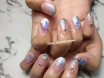 ディスタンス(distance)/デザインネイル♪