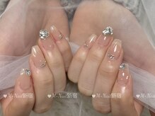 エムプラスネイル 新宿(M+Nail)/清楚推しネイル