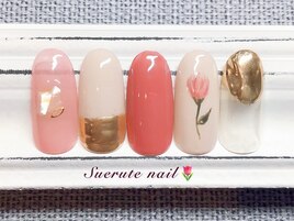 チューリップネイル ¥8000