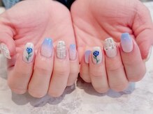 ラルネイル 大宮(Lull. nail)/#ツイードネイル