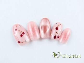 エリクサーネイル 西武新宿(Elixir Nail)の写真/【オフ無料☆おすすめ10種¥6980】お好きなサンプルから選択◎あなただけのMIXカラーでモテ可愛を演出♪