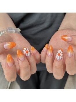 90art♪ぷっくりお花アート