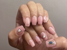 ジュイール ネイル 千葉店(Jouir nail)/ピンク×ターコイズ