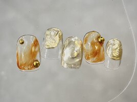 とろけるシトラスネイル