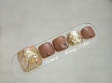 ビアンカ(Bianca)/夏フットネイル　マープルアート