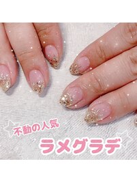 ラメグラデーション♪