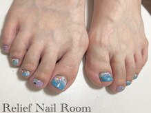 リリーフネイルルーム(RELiEF NAiL ROOM)/フットデザインコース