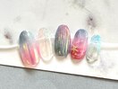 夏ハンドネイル｜パラジェル