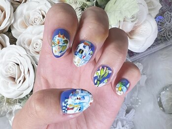 ペンティ(Painty)の写真/《指先に物語を描くネイルサロン☆》あなたのお好きなイラストや世界観を、そのまま指先に再現します♪