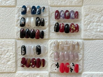 クレスト 桜川店(CREST)/和柄ネイル