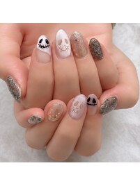 ニュアンスハロウィン★透け感