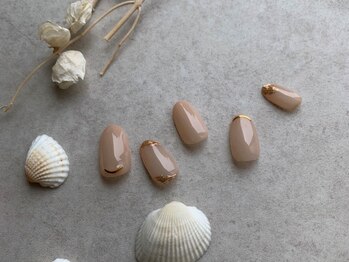 ソウ 難波店 nail salon Sou/綺麗めミラー