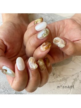 エムズネイル 高木店/ニュアンスネイル