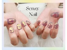 センシー ネイル スタジオ(Sensy Nail Studio)/厳選デザイン：氷ネイル