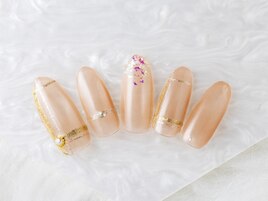 ～チェック柄ネイル～